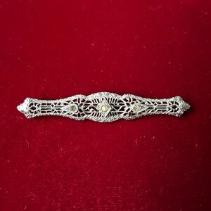 Vintage Filagree Brooch